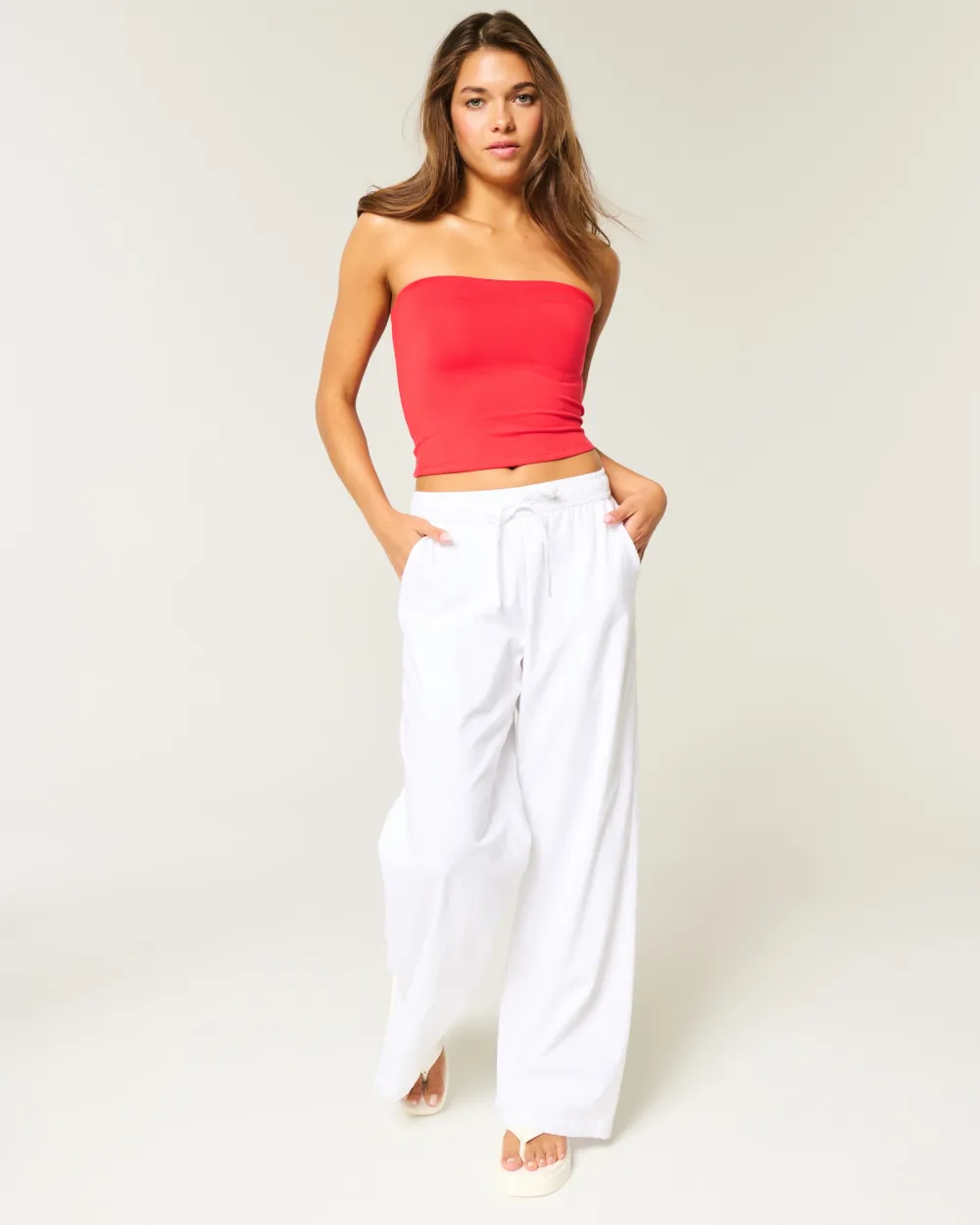 Soft Stretch Seamless Fabric Tube Top