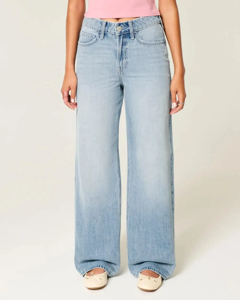 High-Rise Baggy Jeans