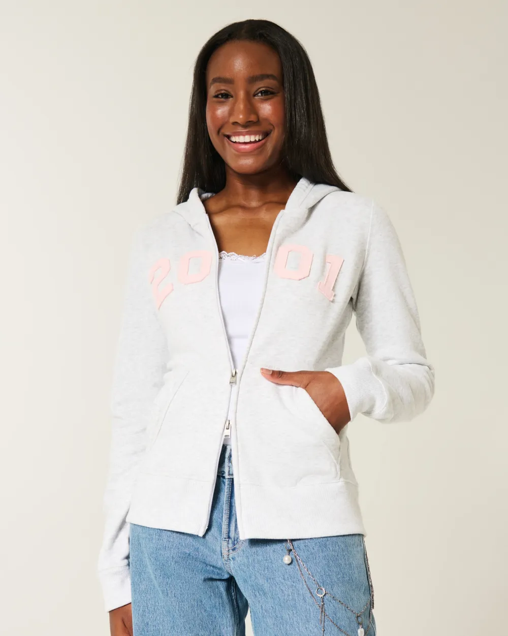 Athletic Dept Graphic Zip-Up Hoodie