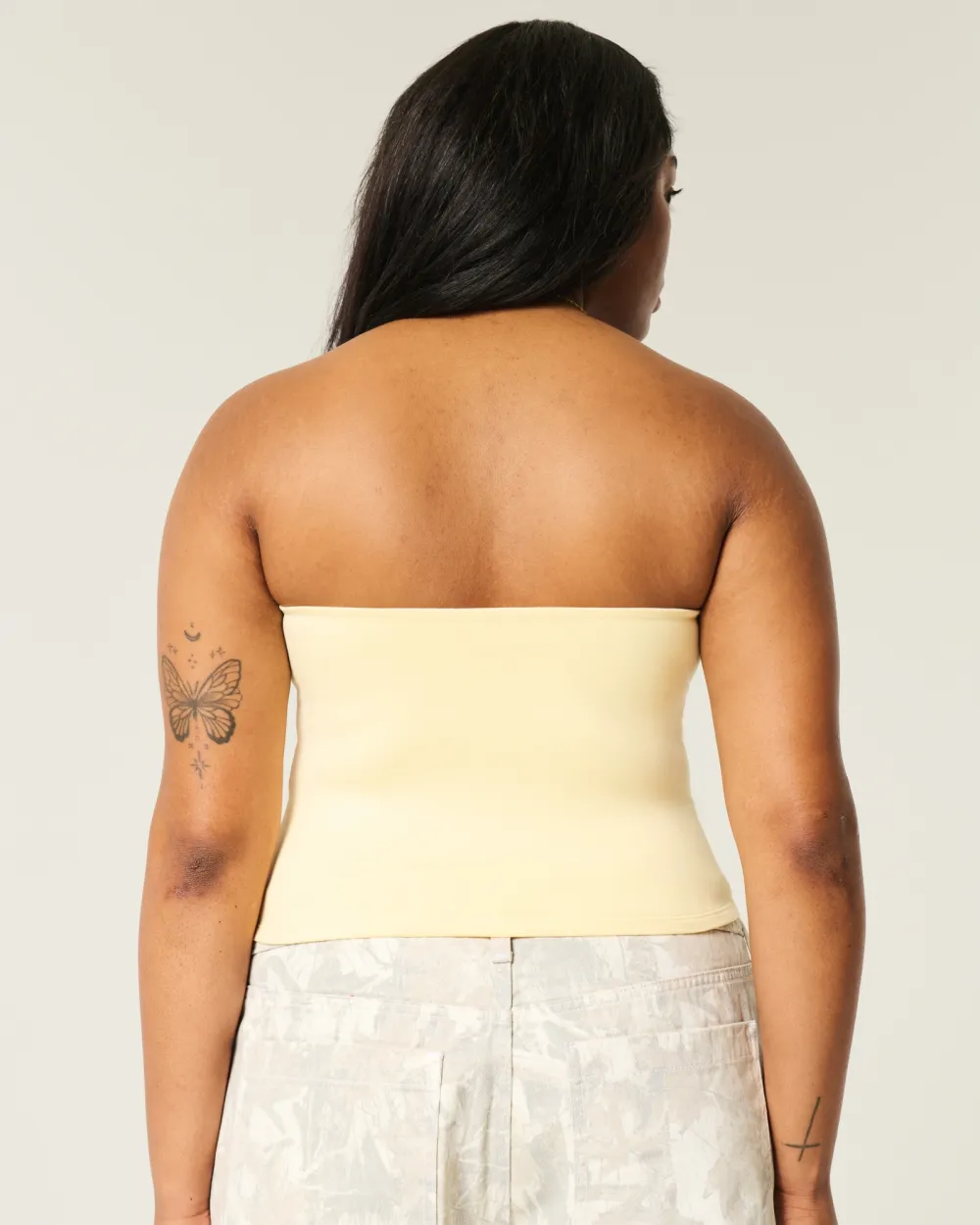 Soft Stretch Seamless Fabric Tube Top