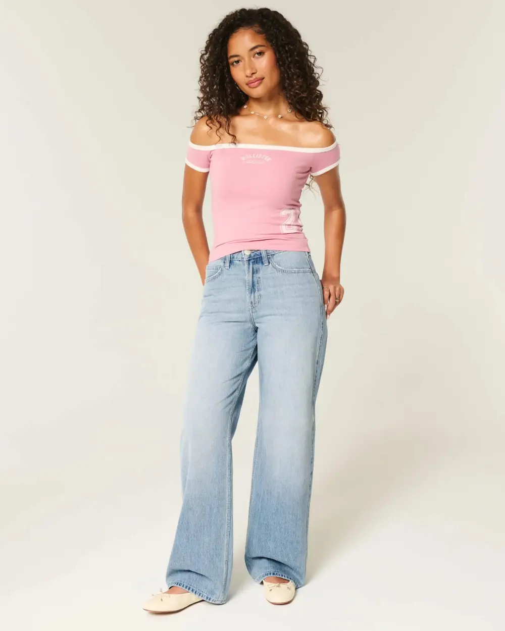 High-Rise Baggy Jeans