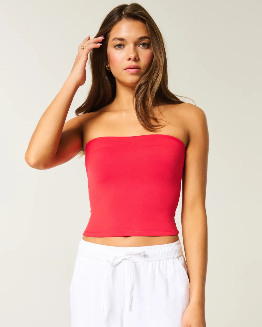 Soft Stretch Seamless Fabric Tube Top