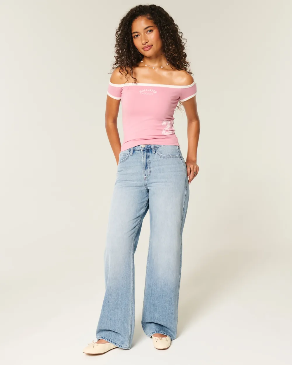 High-Rise Baggy Jeans