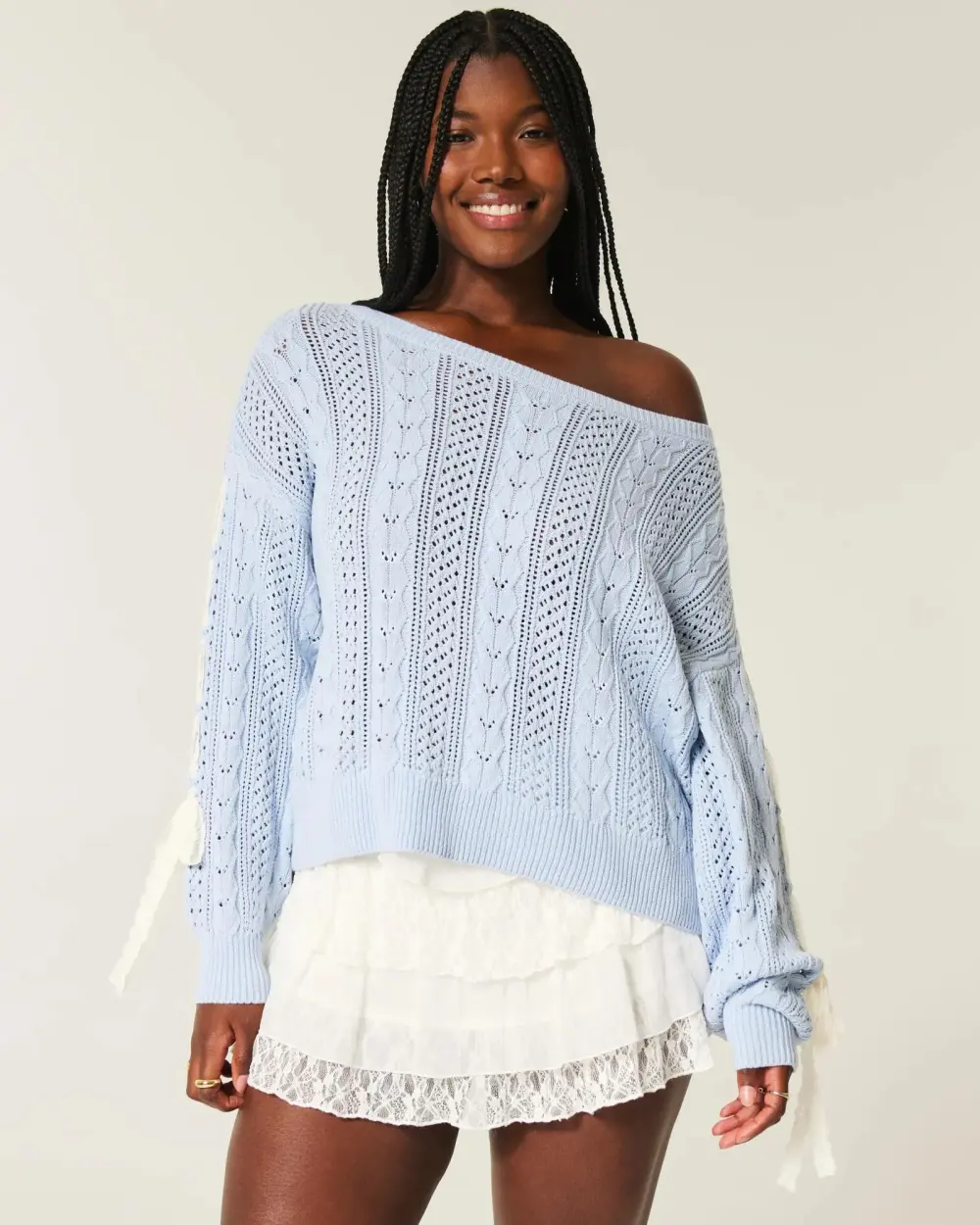 Cable-Knit Sweater