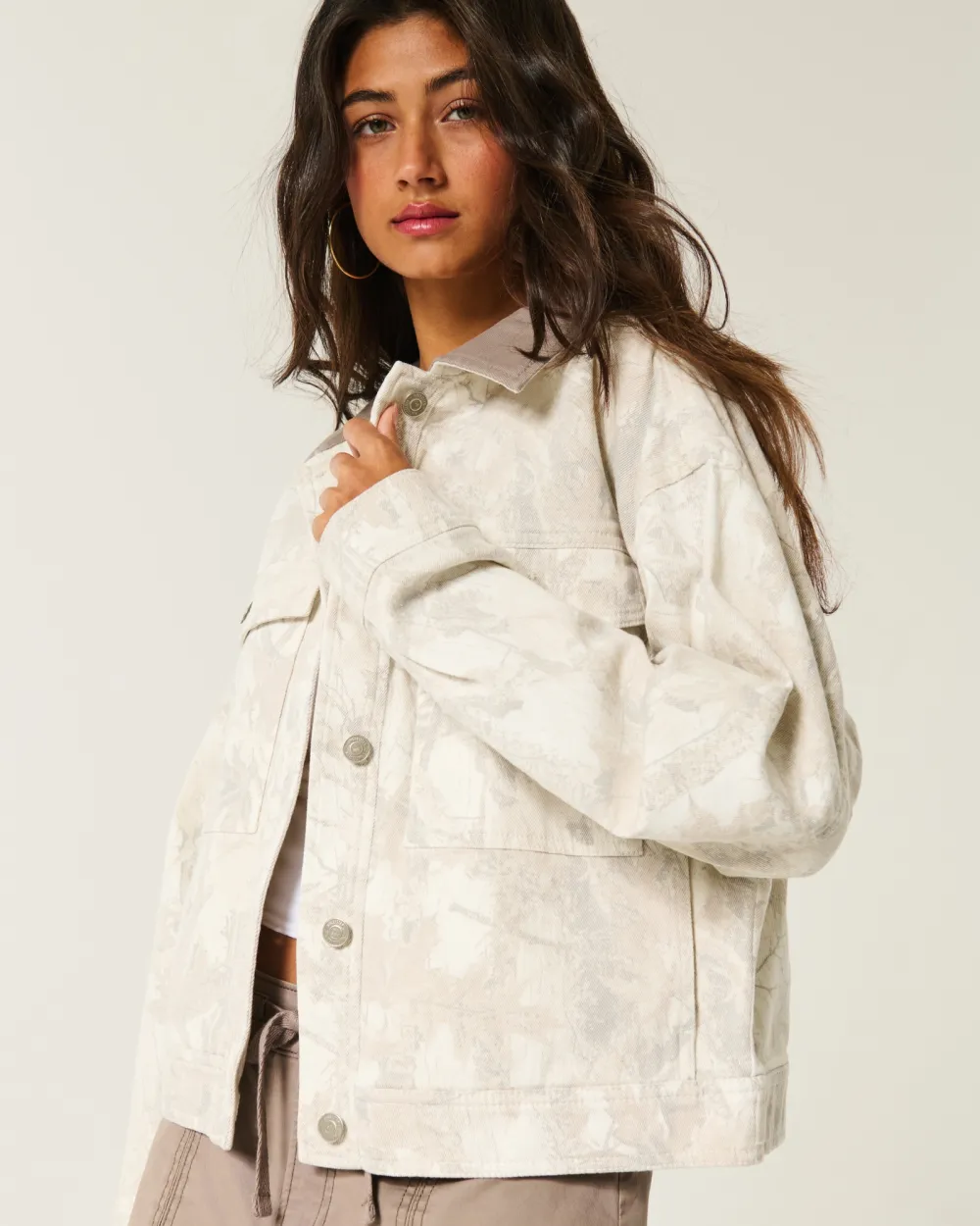 Camo Denim Workwear Jacket