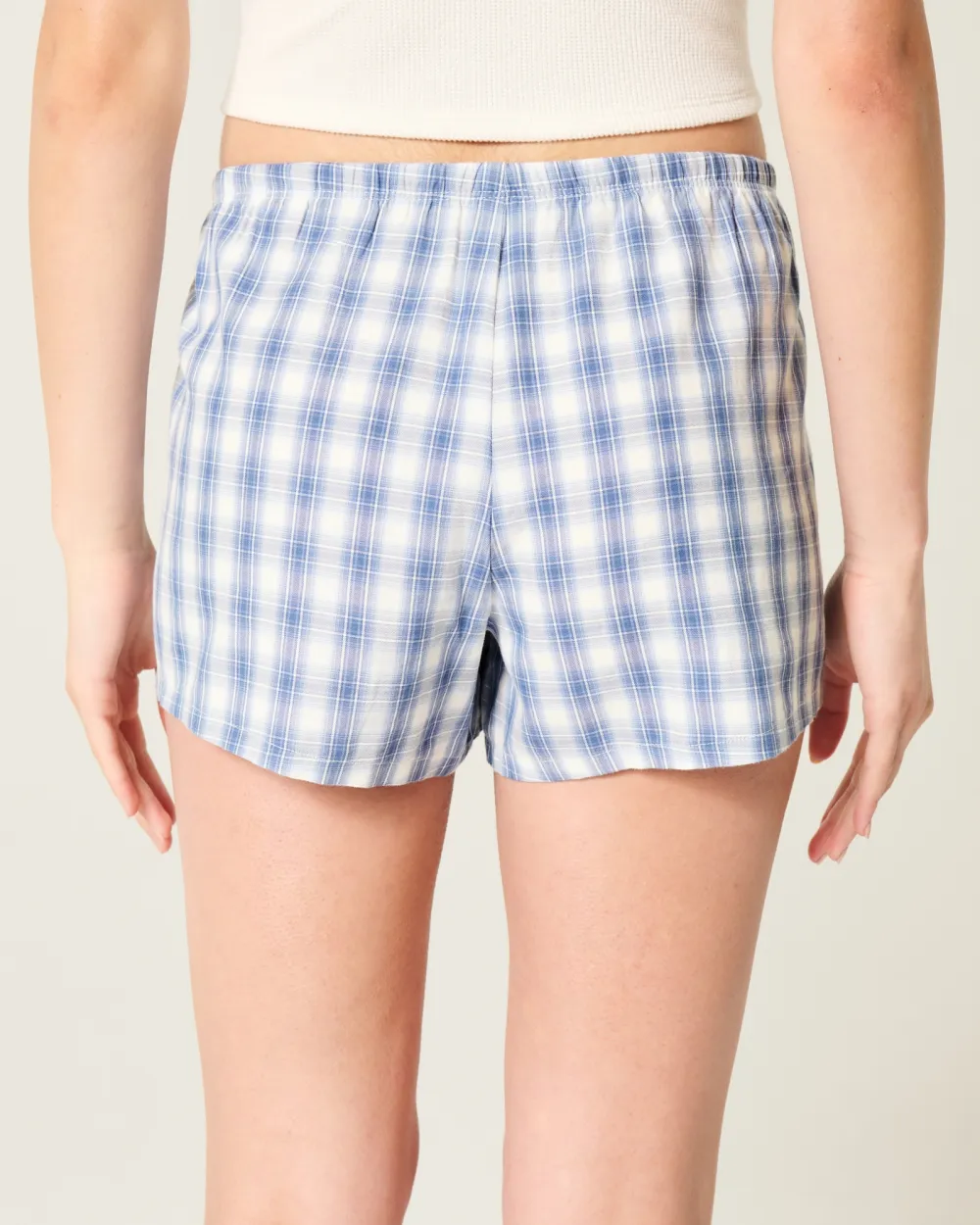 Oxford Cotton Tie Shorts