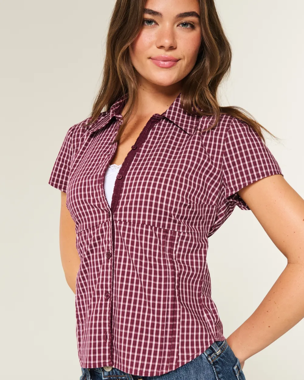 Short-Sleeve Poplin Shirt