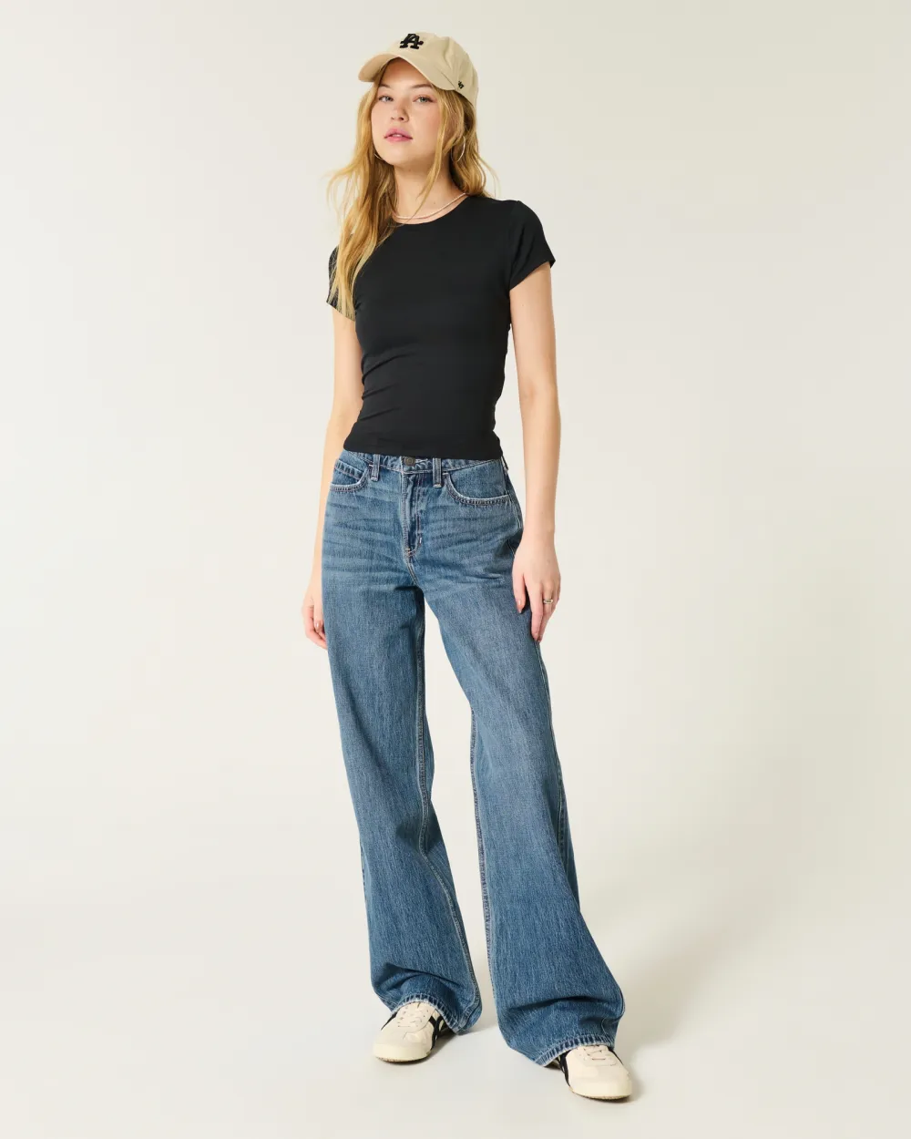 High-Rise Baggy Jeans