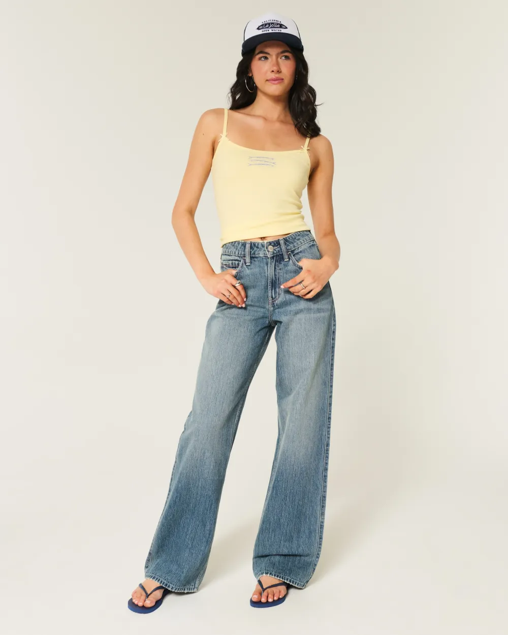 High-Rise Baggy Jeans