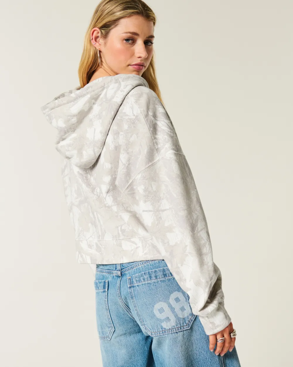 Easy Camo Zip-Up Hoodie