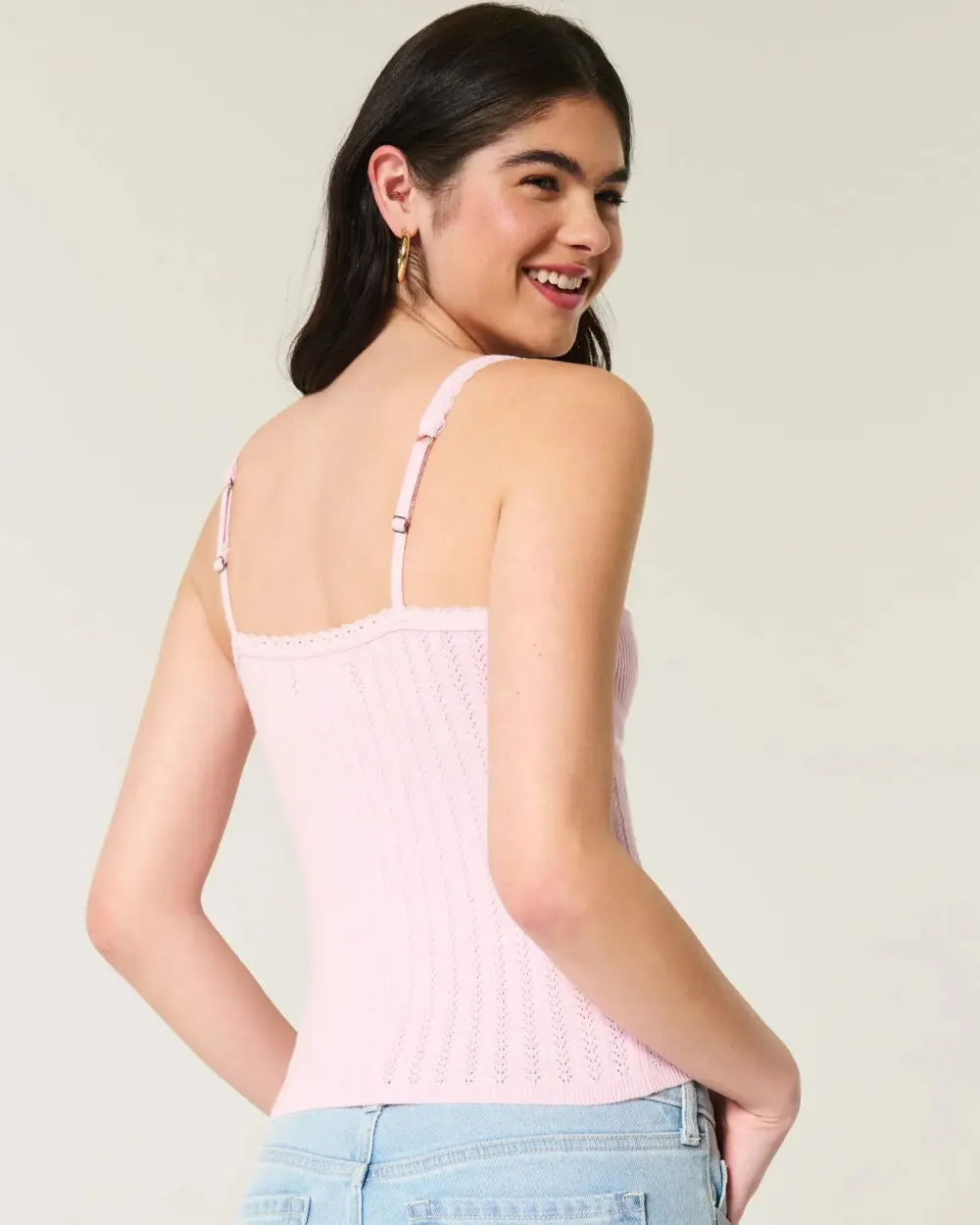 Tie-Front Sweater Tank