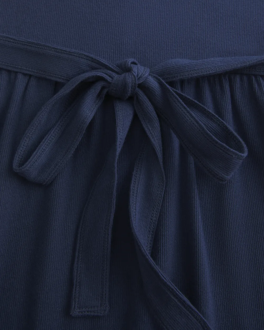 Tie-Back Henley Babydoll Top