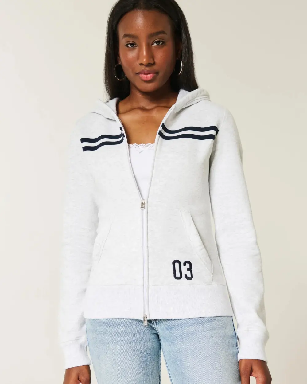 Athletic Dept Graphic Zip-Up Hoodie