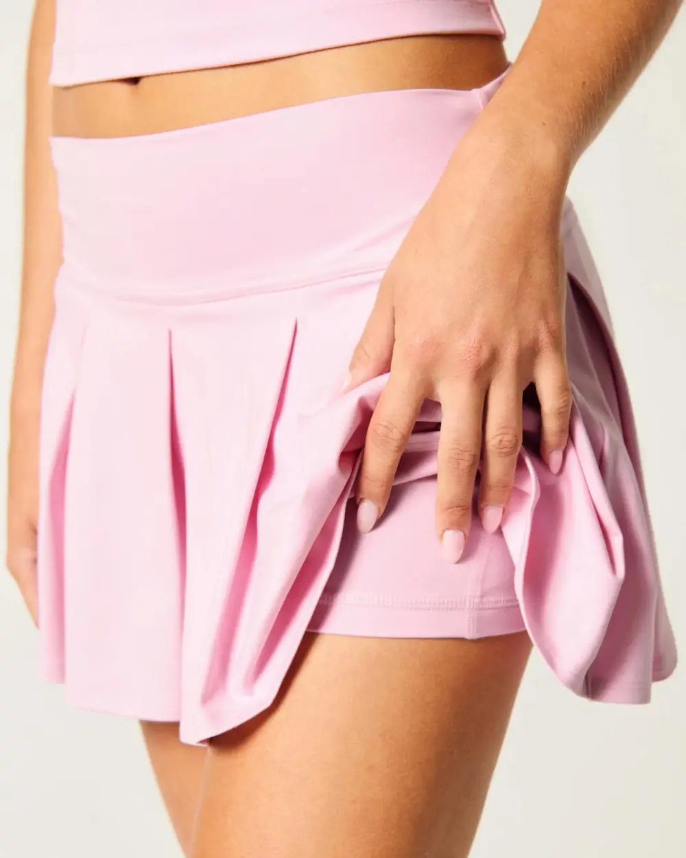 Gilly Hicks Active Drop-Waist Pleated Skortie