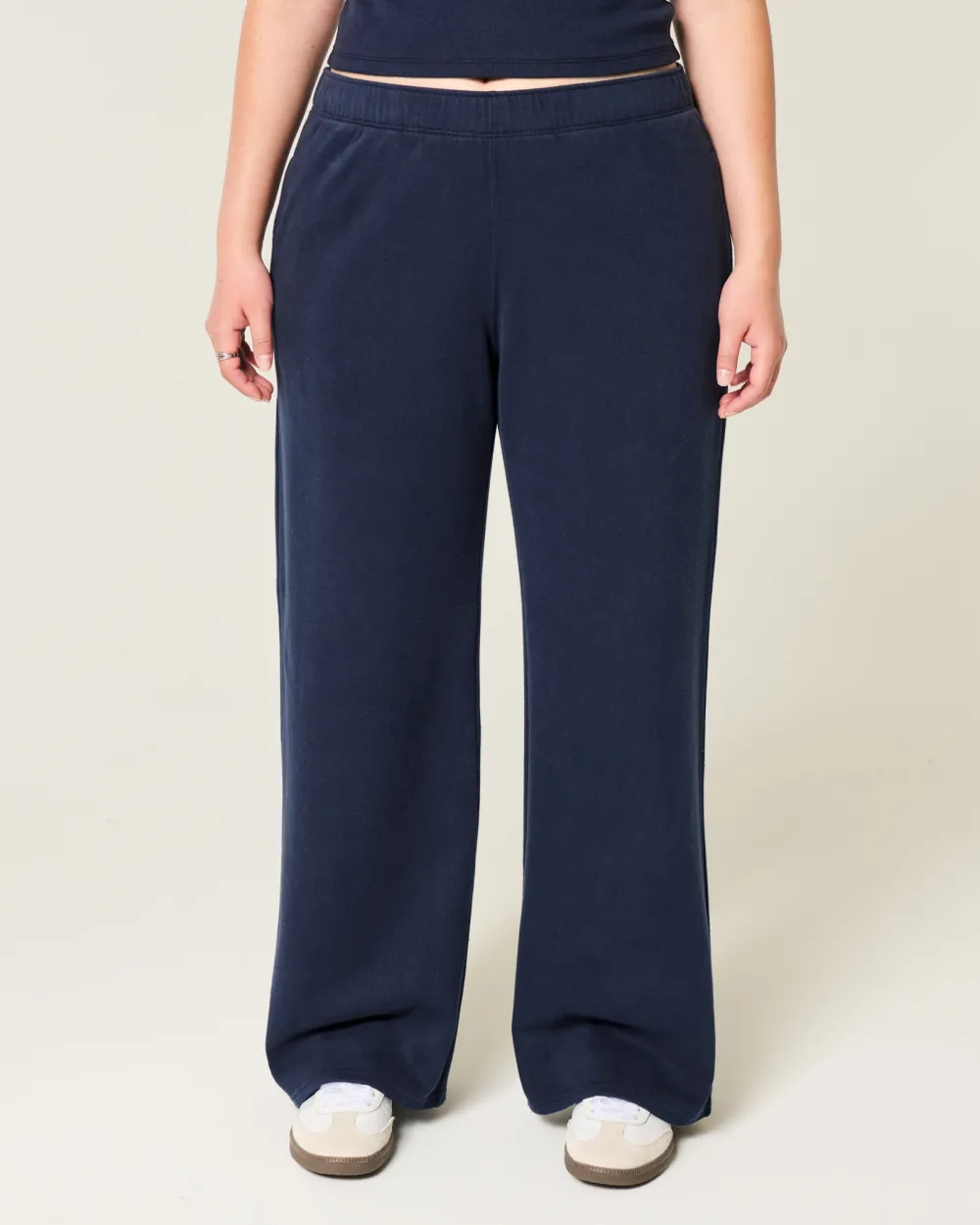 Wide-Leg Sweatpants
