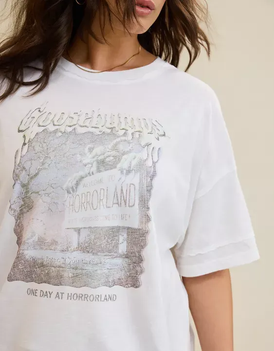 Aerie Oversized Crew Boyfriend T-Shirt