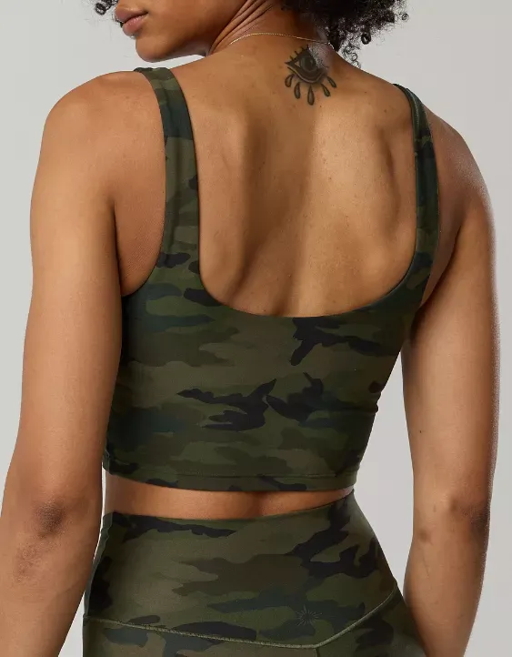 OFFLINE By Aerie Real Me Low Key Longline Sports Bra