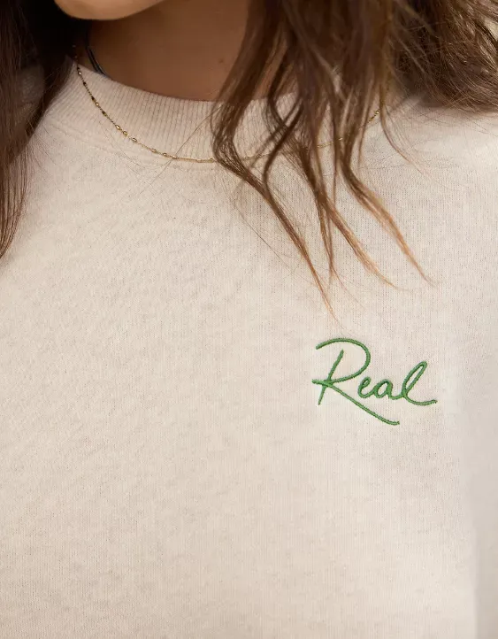 Aerie Real FoundationTM Crew Sweatshirt