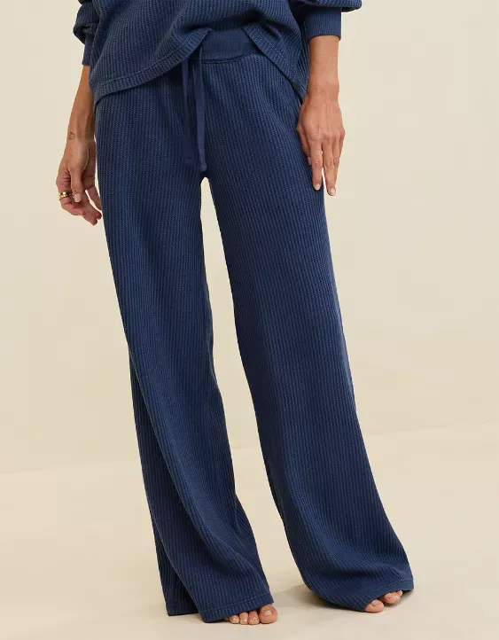 Aerie Waffle Trouser