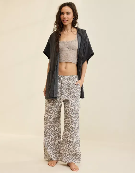 Aerie Hooded Fleece Cape