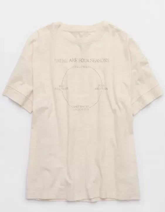 Aerie Oversized Crew Boyfriend T-Shirt