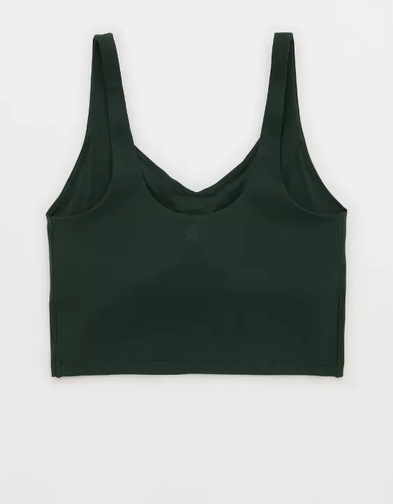 OFFLINE By Aerie Real Me Low Key Longline Sports Bra