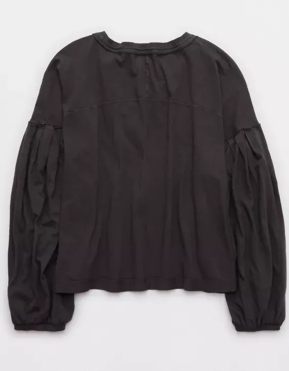 Aerie Slouchy Balloon Sleeve T-Shirt