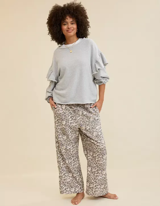 Aerie Ruffle Sleeve Sweatshirt