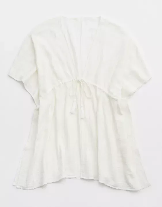 Aerie Gauze Tie Cape