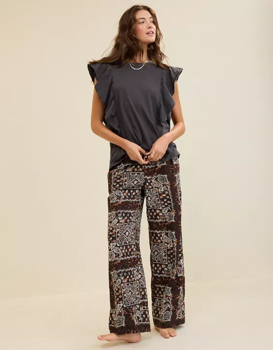 Aerie Flutter Sleeve T-Shirt