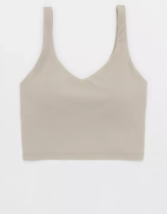 OFFLINE By Aerie Real Me Low Key Longline Sports Bra