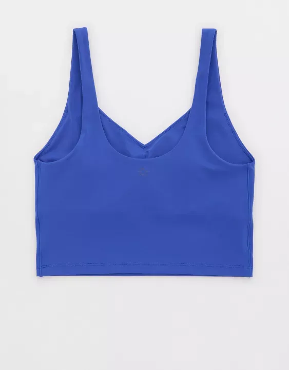 OFFLINE By Aerie Real Me Low Key Longline Sports Bra