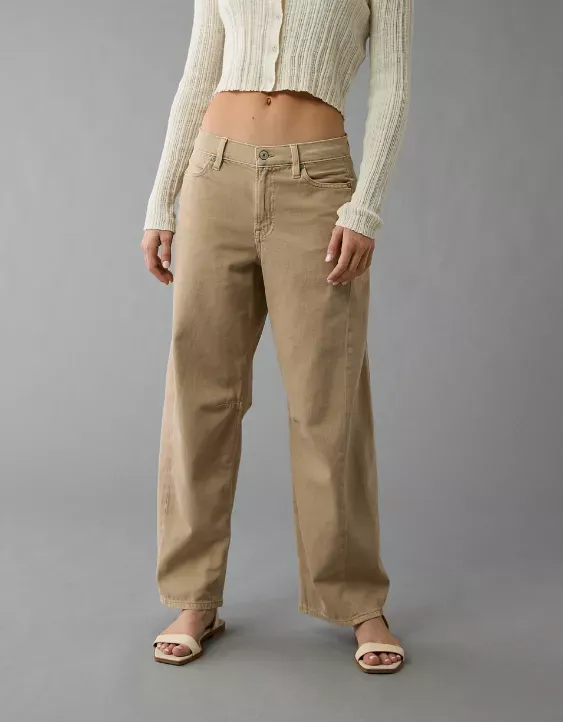 AE Dreamy Drape Strigid Barrel Jean