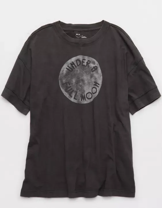 Aerie Oversized Crew Boyfriend T-Shirt