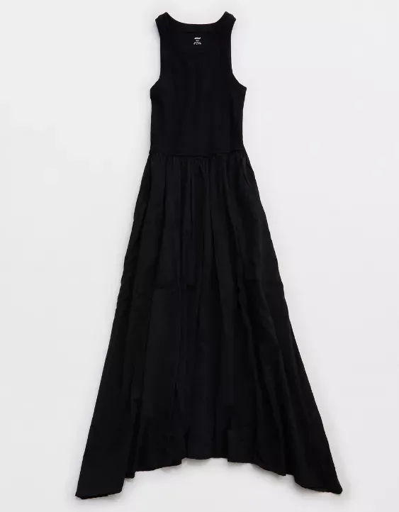 Aerie Ribbed At The Barre Dress