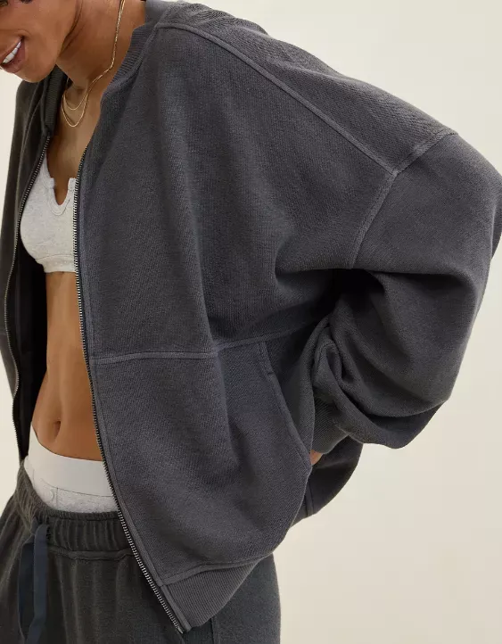 Aerie Full Zip Sweatshirt
