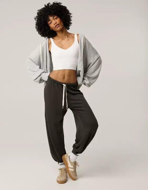 OFFLINE By Aerie Real Me Low Key Longline Sports Bra