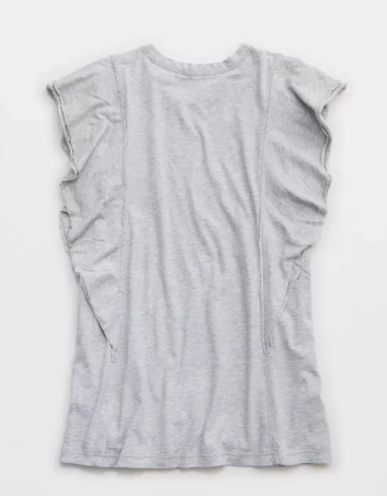 Aerie Flutter Sleeve T-Shirt