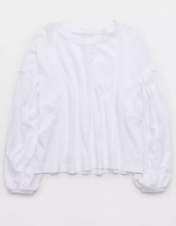Aerie Slouchy Balloon Sleeve T-Shirt