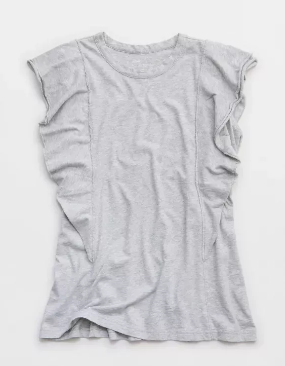 Aerie Flutter Sleeve T-Shirt
