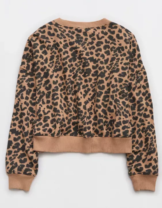Aerie Take It Easy Crew Sweatshirt