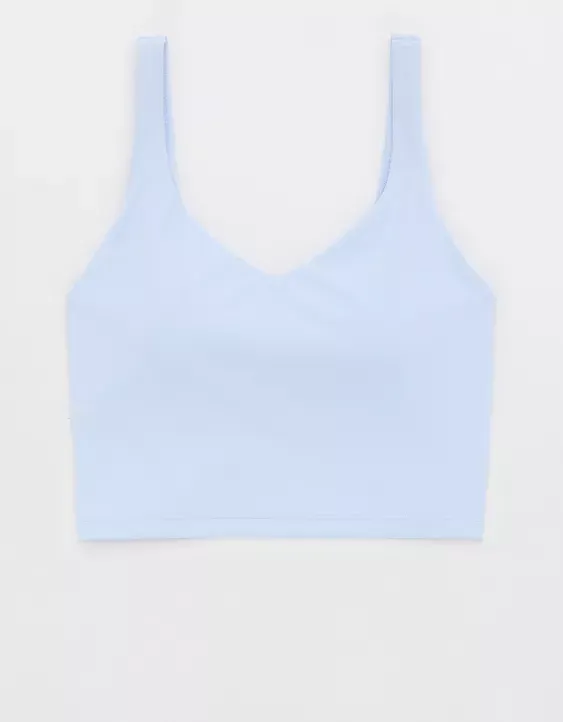 OFFLINE By Aerie Real Me Low Key Longline Sports Bra