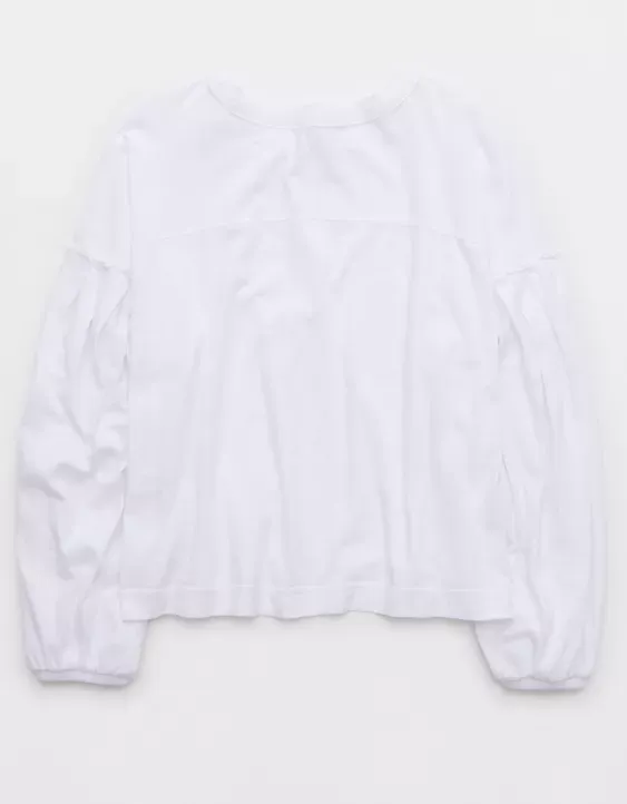 Aerie Slouchy Balloon Sleeve T-Shirt