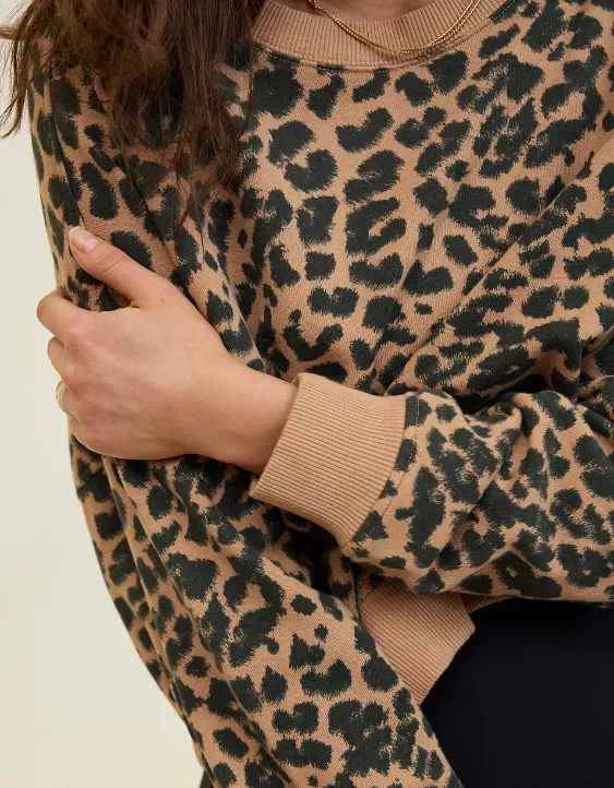 Aerie Take It Easy Crew Sweatshirt