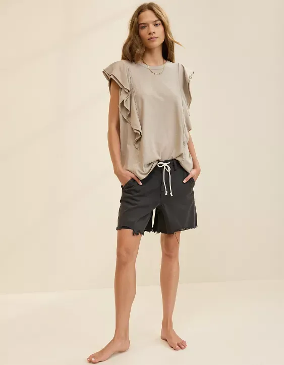 Aerie Flutter Sleeve T-Shirt
