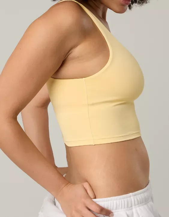 OFFLINE By Aerie Real Me Low Key Longline Sports Bra