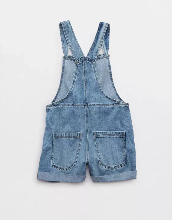 Aerie Denim Shortall