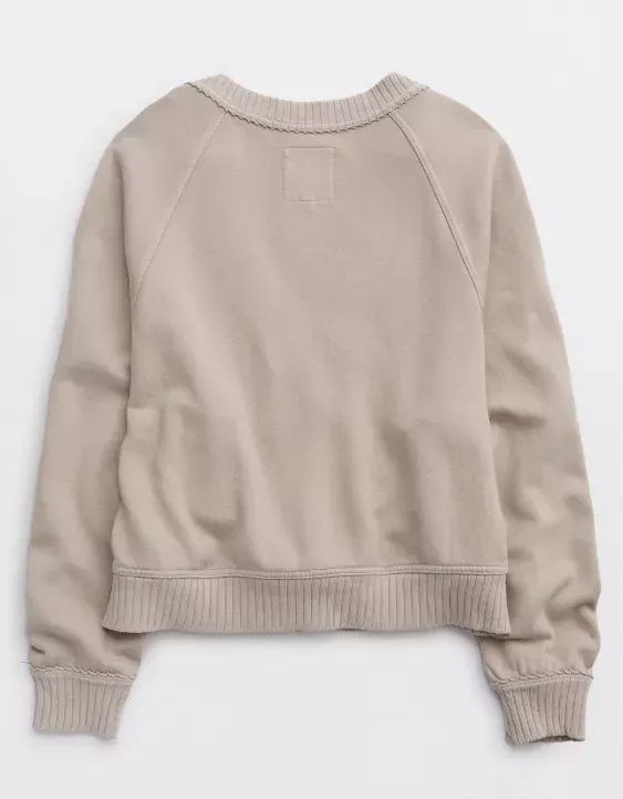 Aerie Fleece Cardigan