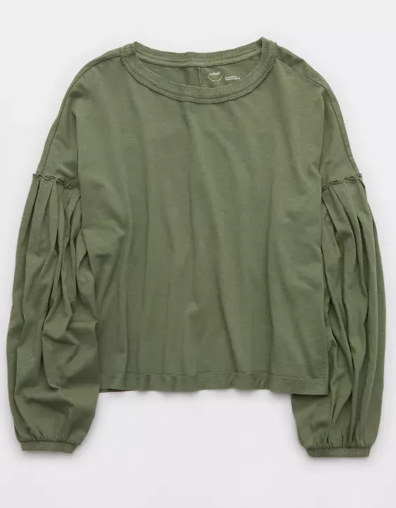 Aerie Slouchy Balloon Sleeve T-Shirt
