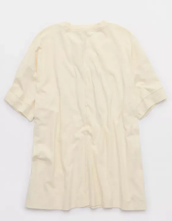 Aerie Oversized Crew Boyfriend T-Shirt